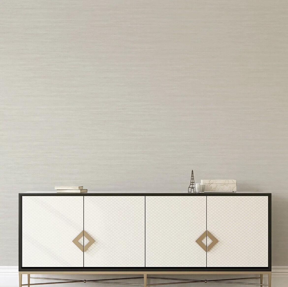 Arthouse Jardin Plain Wallpaper – Brushed Stripes Subtle Textured Neutral 924205