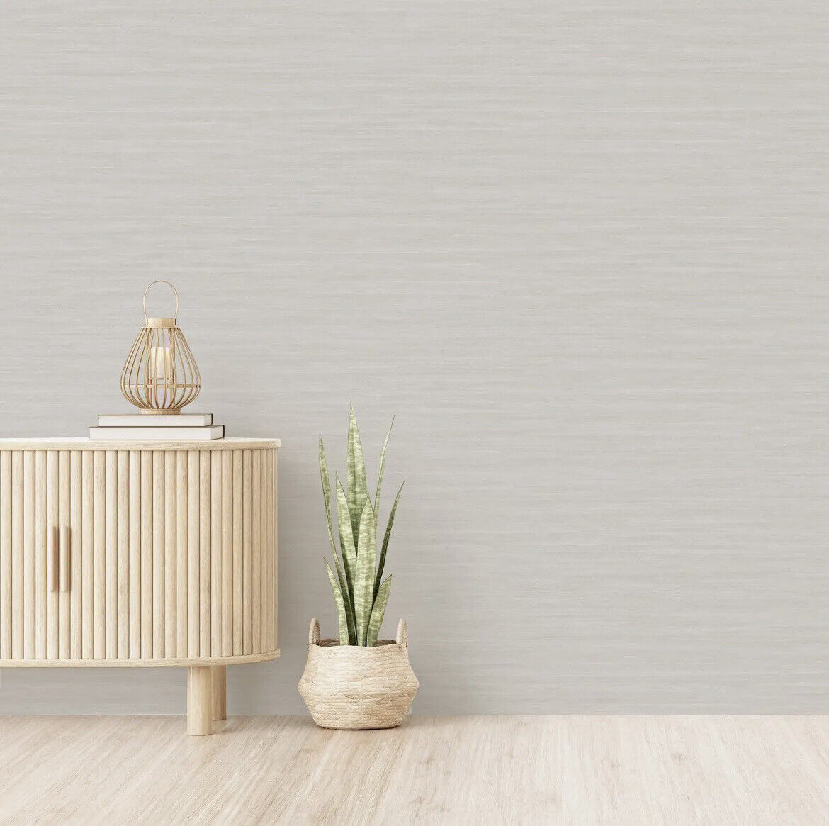 Arthouse Jardin Plain Wallpaper – Brushed Stripes Subtle Textured Neutral 924205