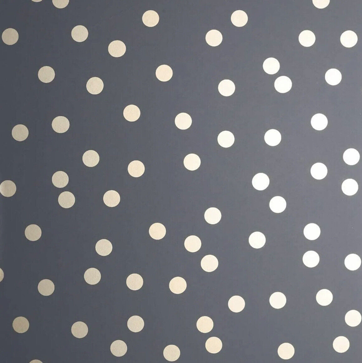 Arthouse Dotty Charcoal & Rose Gold Wallpaper 685001 – Modern Metallic Polka Dot Design, Full Roll