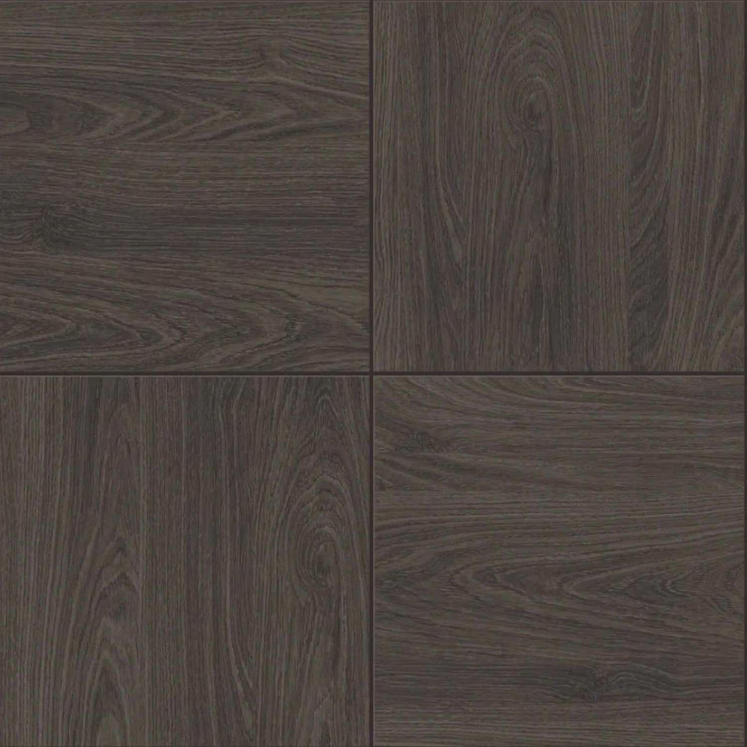 Wood Block Panel Wallpaper Dark Oak Heavyweight Realistic Wood Grain Rasch