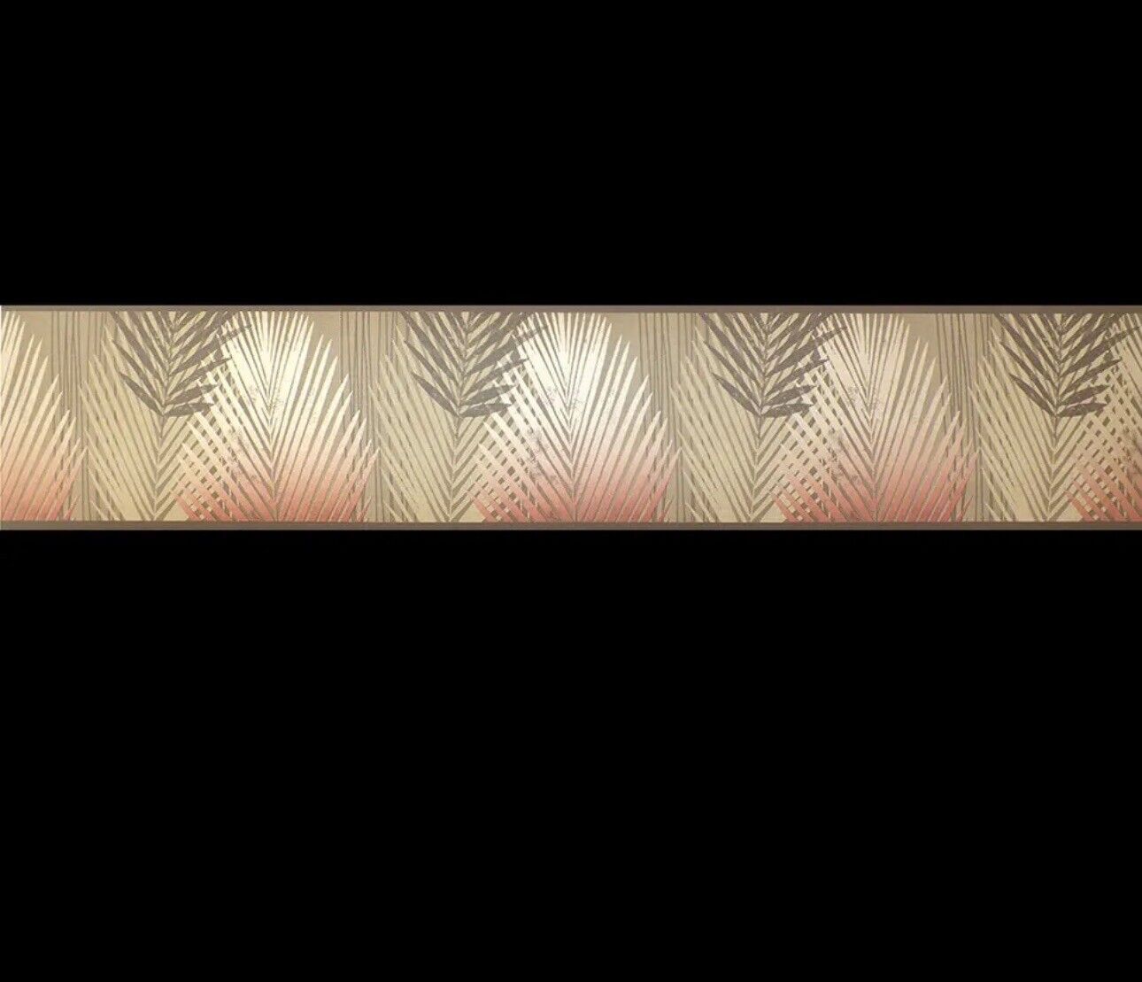 Brown Tropical Wallpaper Border – Amazon Copper Orange Tan Holden 22050 – 5m x 13.3cm