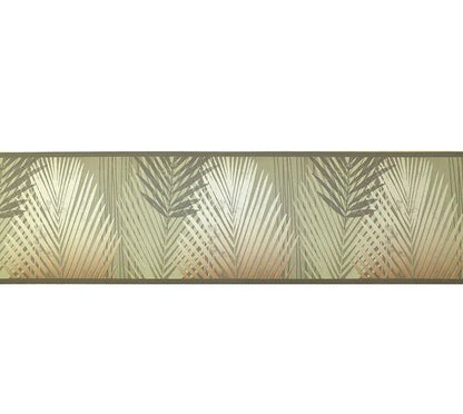 Brown Tropical Wallpaper Border – Amazon Copper Orange Tan Holden 22050 – 5m x 13.3cm
