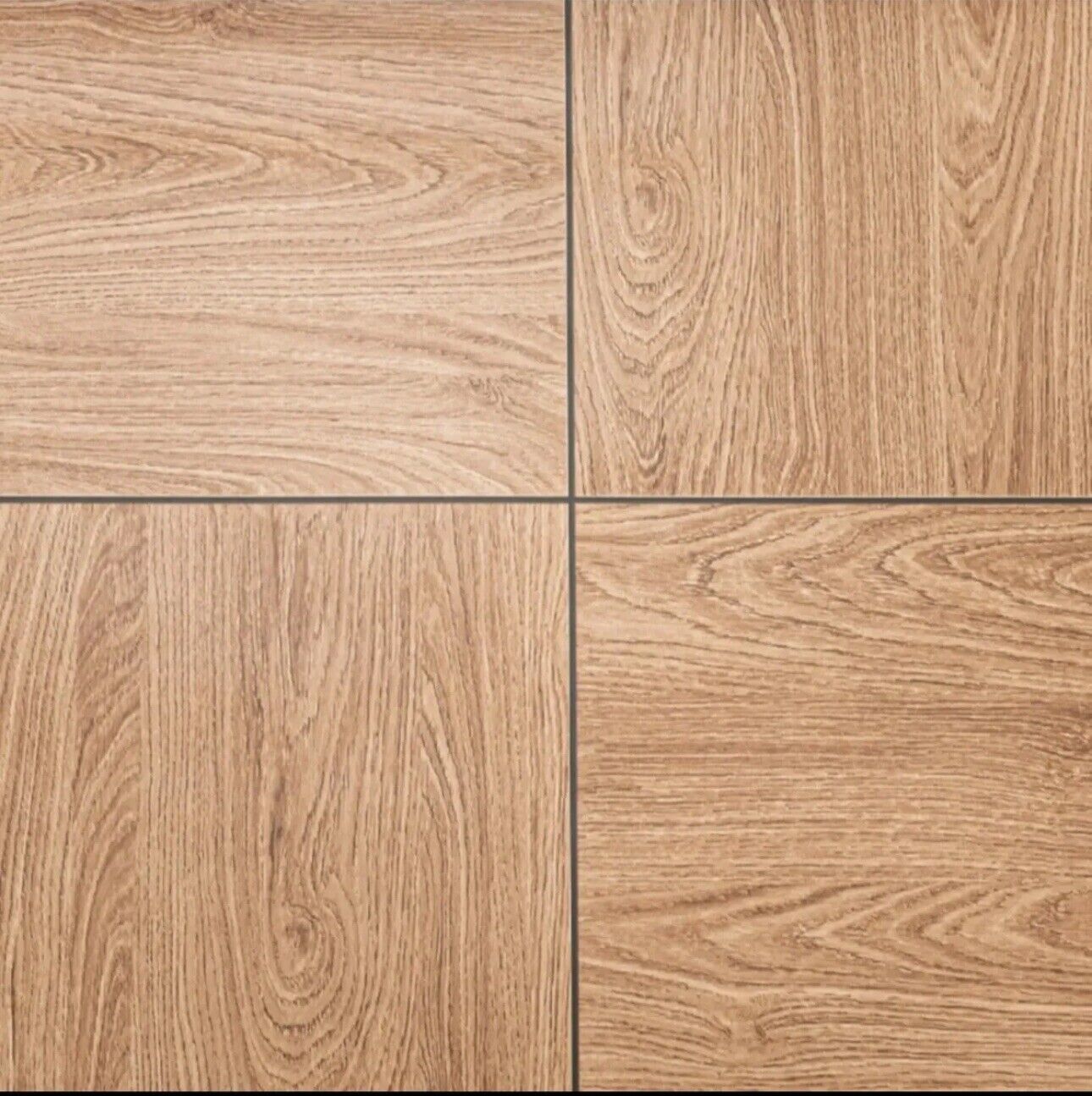 Rasch Brown Wood Panel  Realistic Block Wood Grain Effect Smooth Wallpaper 282084