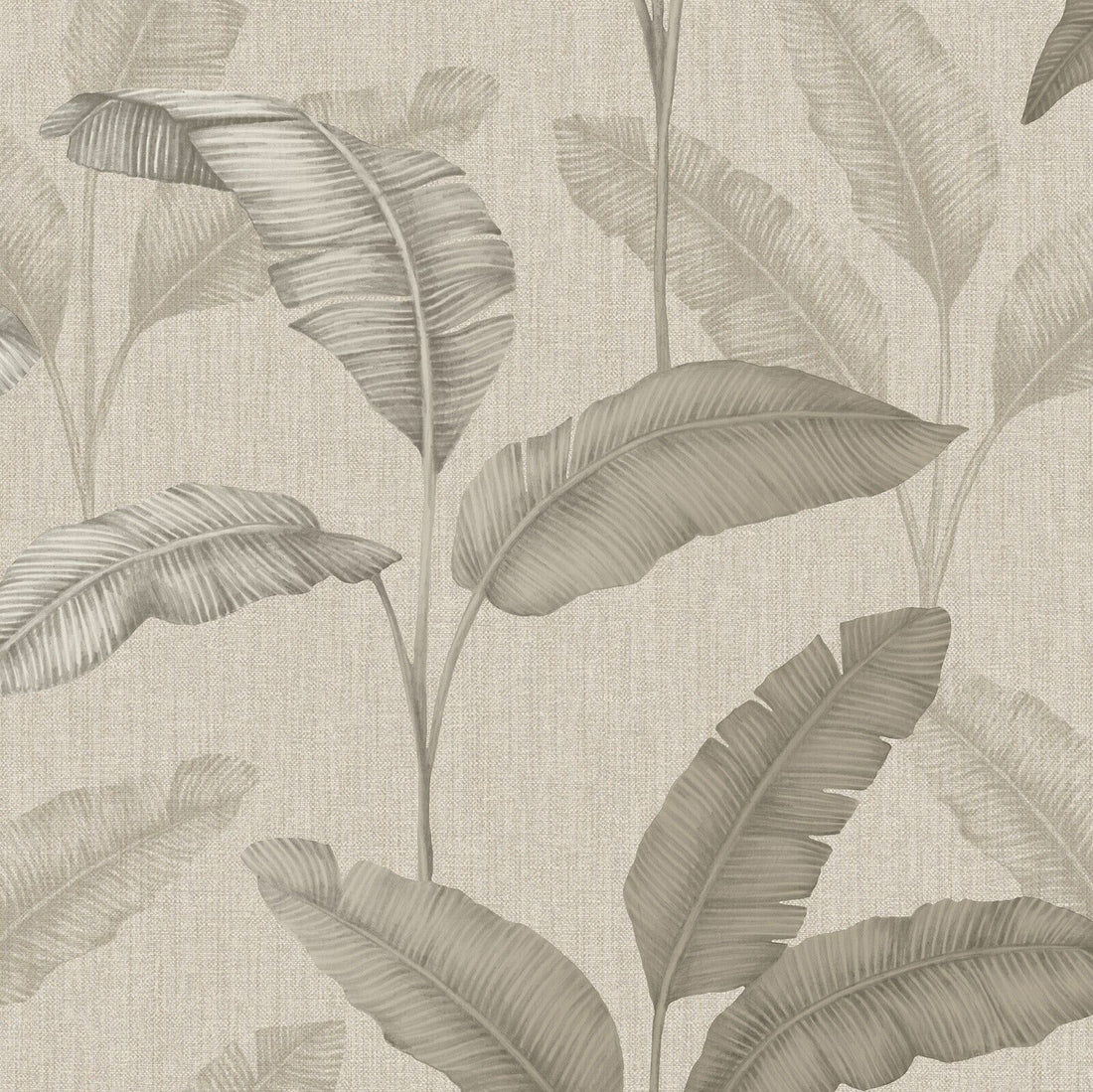 Amara Palm Leaf Beige/Gold  wallpaper Rasch 283470 Clearance