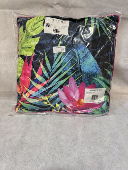Arthouse Pindorama Tropical Floral Cushion 008317 Clearance
