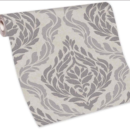 Erismann Carat Damask Champagne Texture Glitter LuxurySparkle 10060-02 Wallpaper