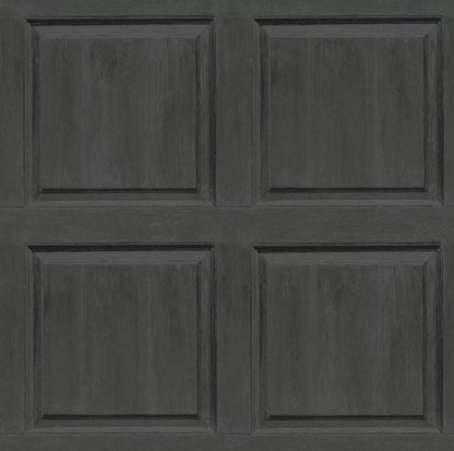 Artistick Washed Panel Charcoal Peel And stick Wallpaper  300226 (Half price)